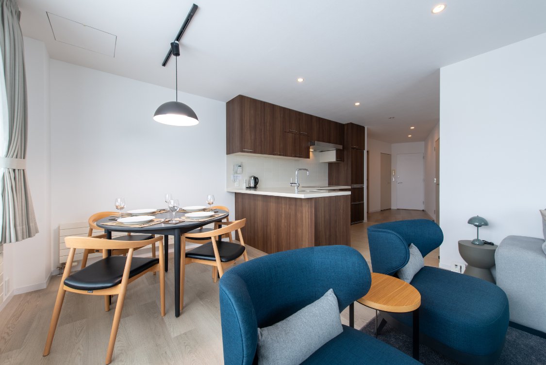 The Freshwater, Hirafu, Niseko — 1-bedroom layout